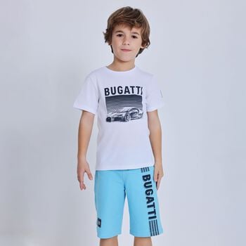 Boys White Logo T-Shirt