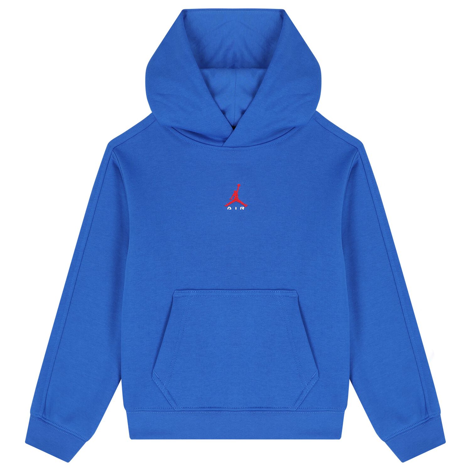 Boys Blue Jordan Logo Hooded Top, 1, hi-res