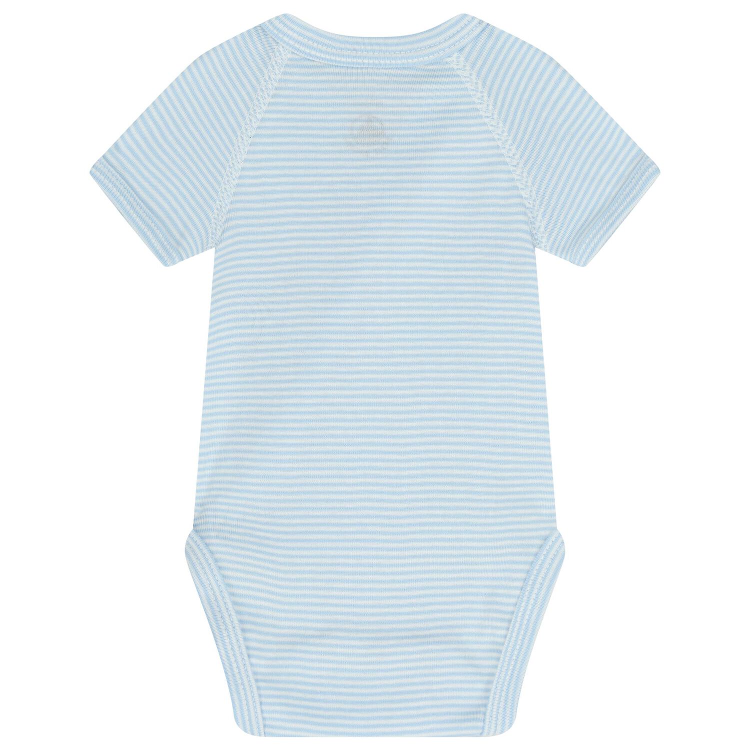 Baby Boys Blue & Ivory Whale Bodysuit ( 3-Pack ), 1, hi-res