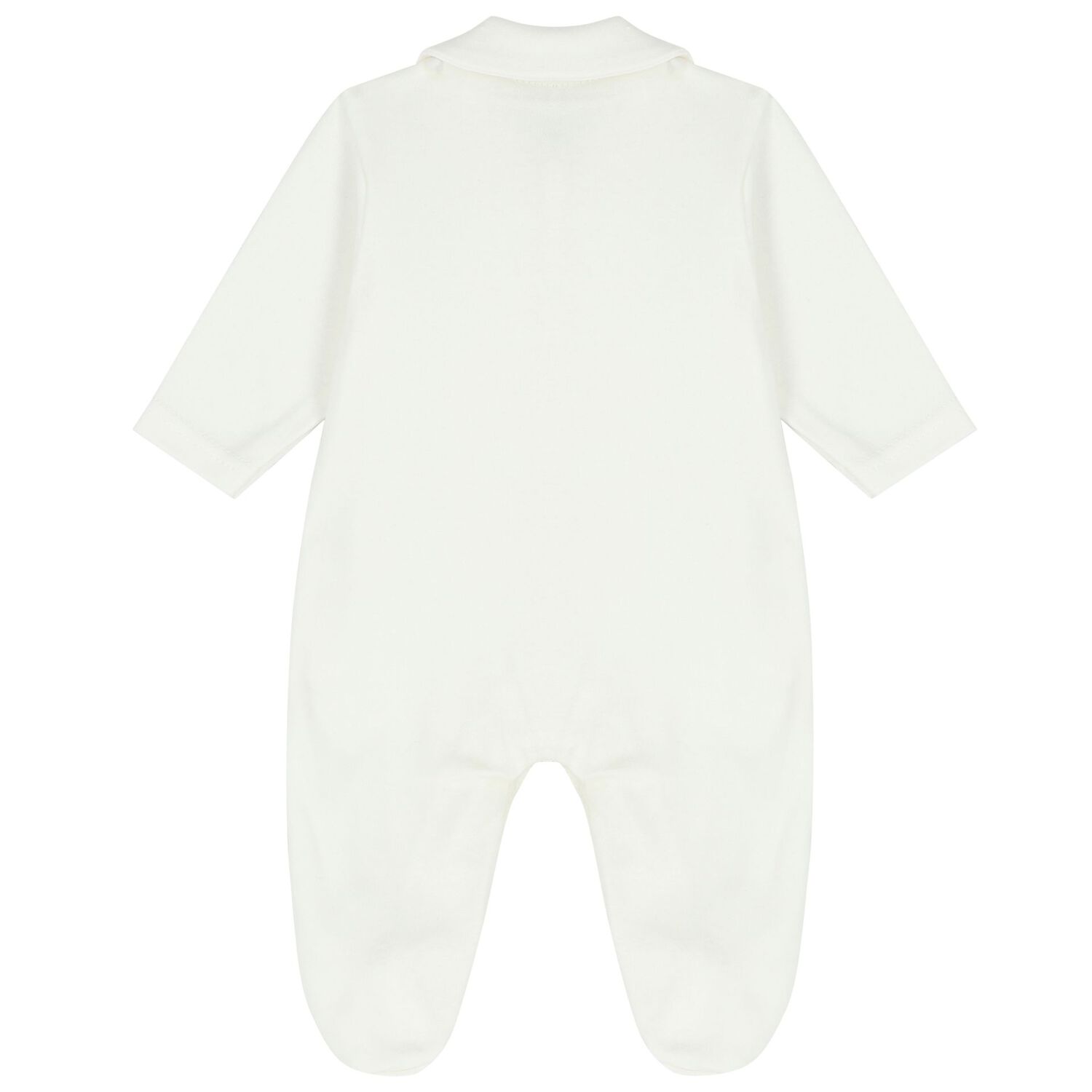 Baby Girls Ivory Lace & Flower Babygrow, 1, hi-res image number null