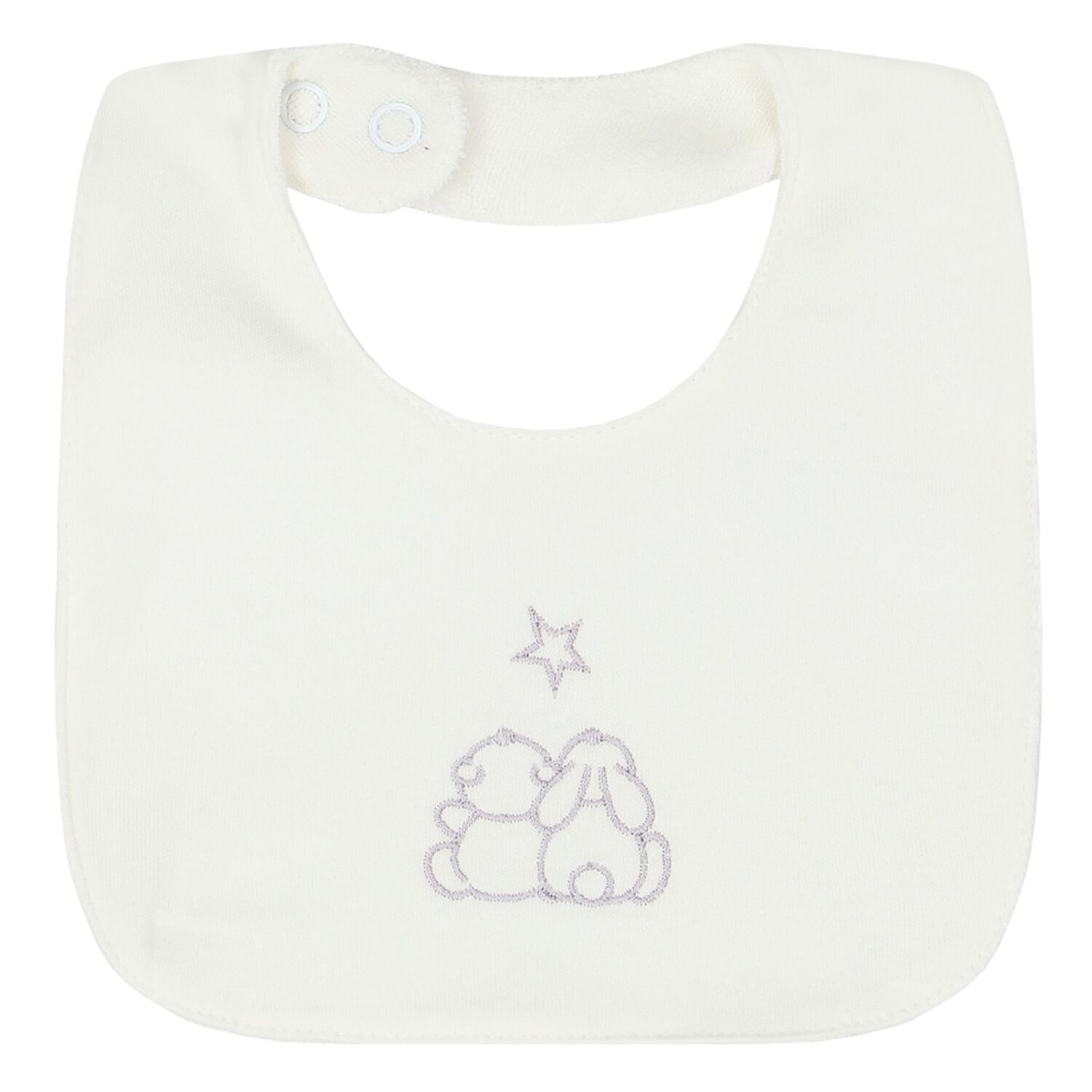 Baby White Bib Gift Set, 1, hi-res