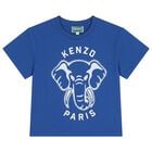 Blue Elephant Logo T-Shirt, 1, hi-res