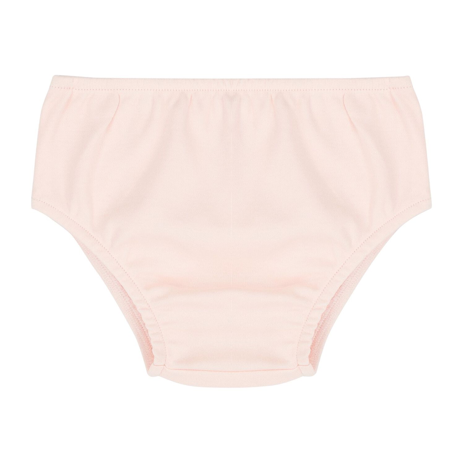 طقم بنات فستان بالشعار باللون الوردي, 1, hi-res