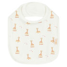 Ivory Logo Baby Bib, 1, hi-res