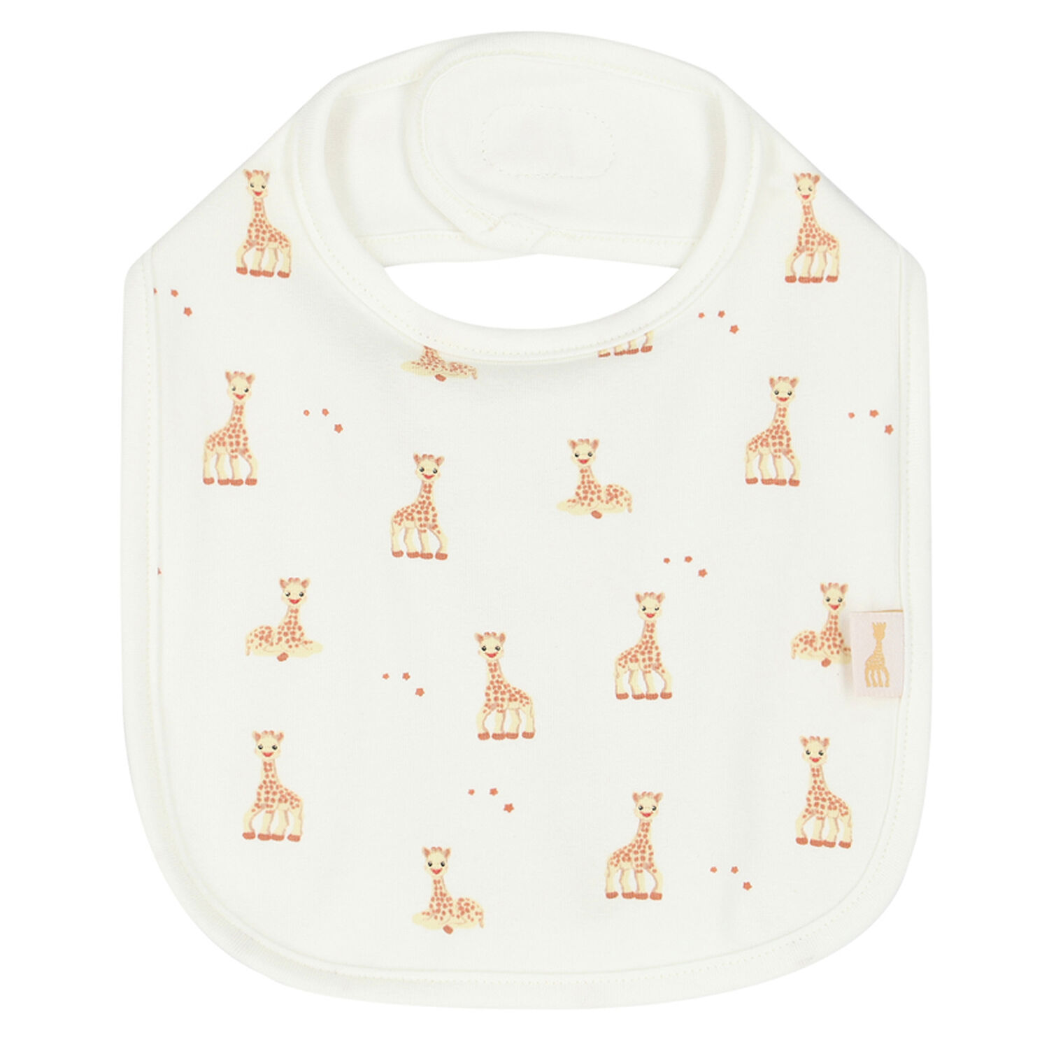 Ivory Logo Baby Bib, 1, hi-res