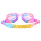 Girls Pink Heart Swimming Goggles, 1, hi-res