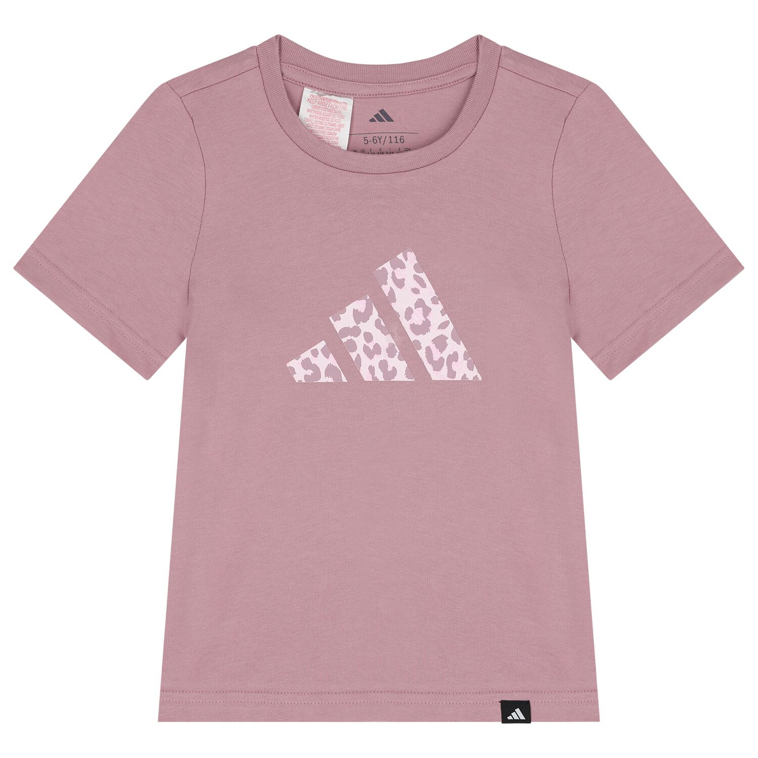 Girls Pink Logo T-Shirt, 1, hi-res