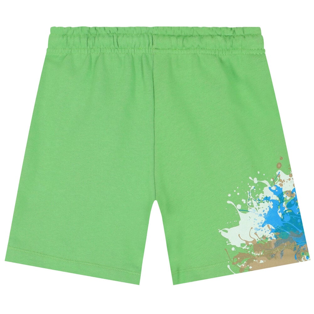 Msgm Kids Boys Shorts In Beige