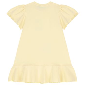 Girls Yellow Crossbody Bag Dress