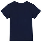 Navy Trefoil Logo T-Shirt, 5, hi-res
