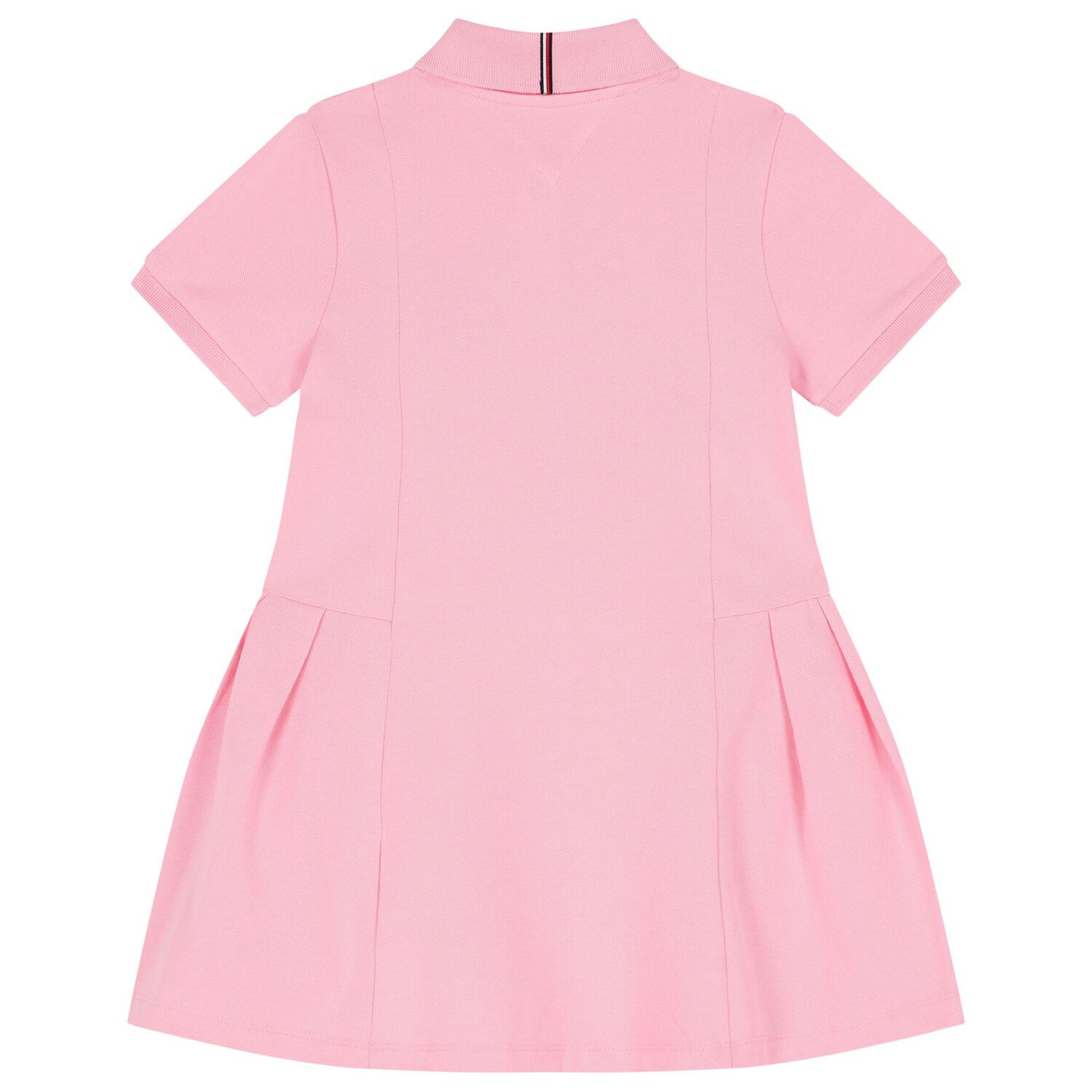 Girls Pink Logo Polo Dress, 1, hi-res image number null