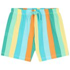  طقم شورت أولاد قطنية بطبعة الديناصور باللون الاخضر (قطعتين), 1, hi-res