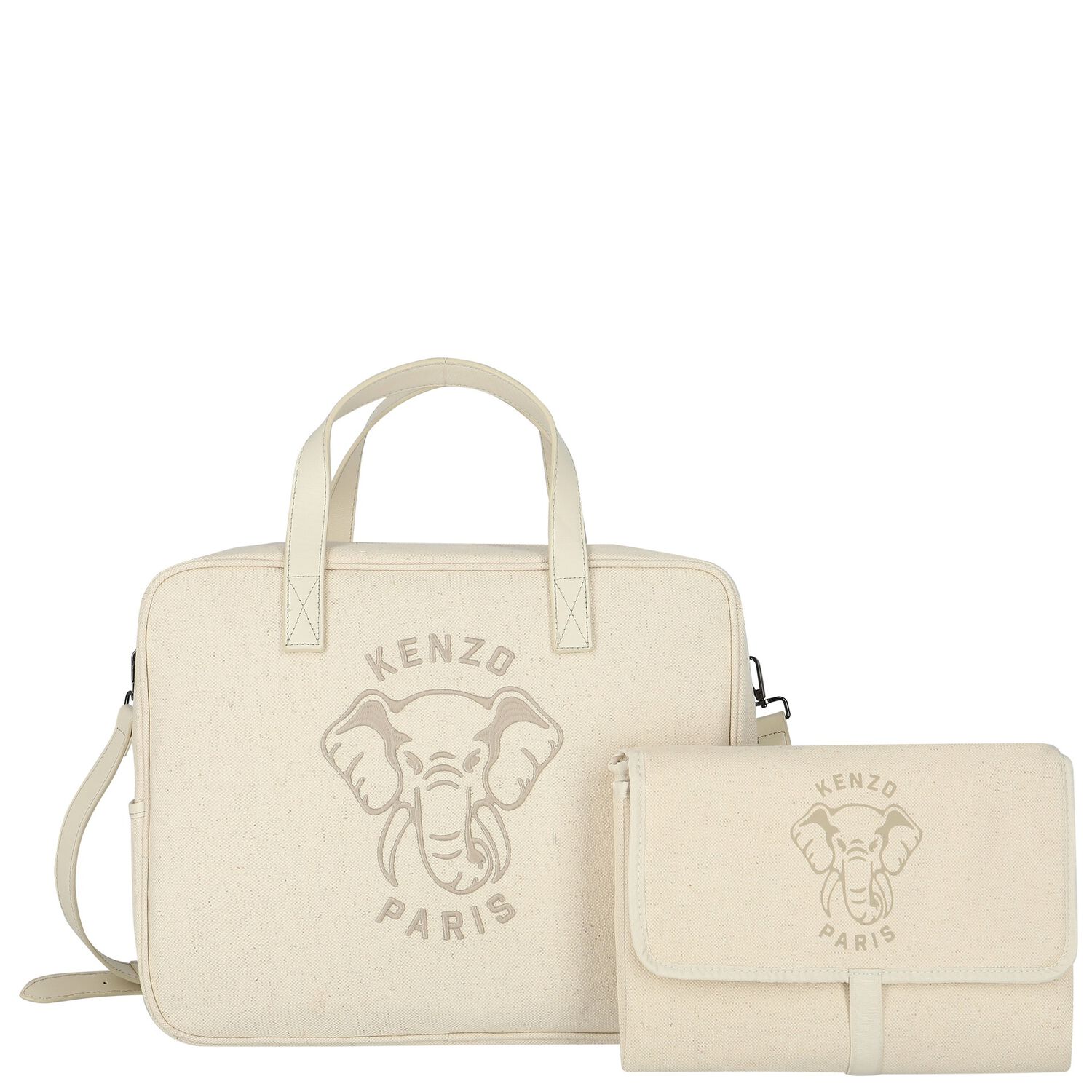 Ivory Elephant Logo Baby Changing Bag, 1, hi-res image number null