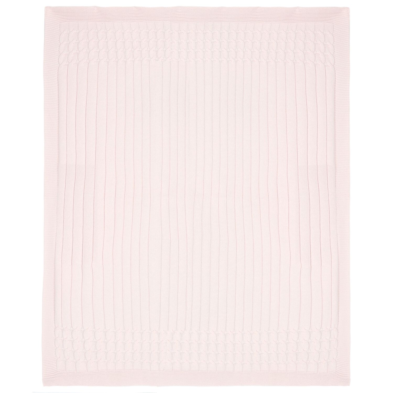 Baby Girls Pink Knit Blanket, 1, hi-res image number null