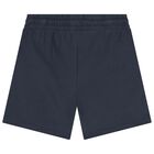 Navy Blue Logo Shorts, 4, hi-res