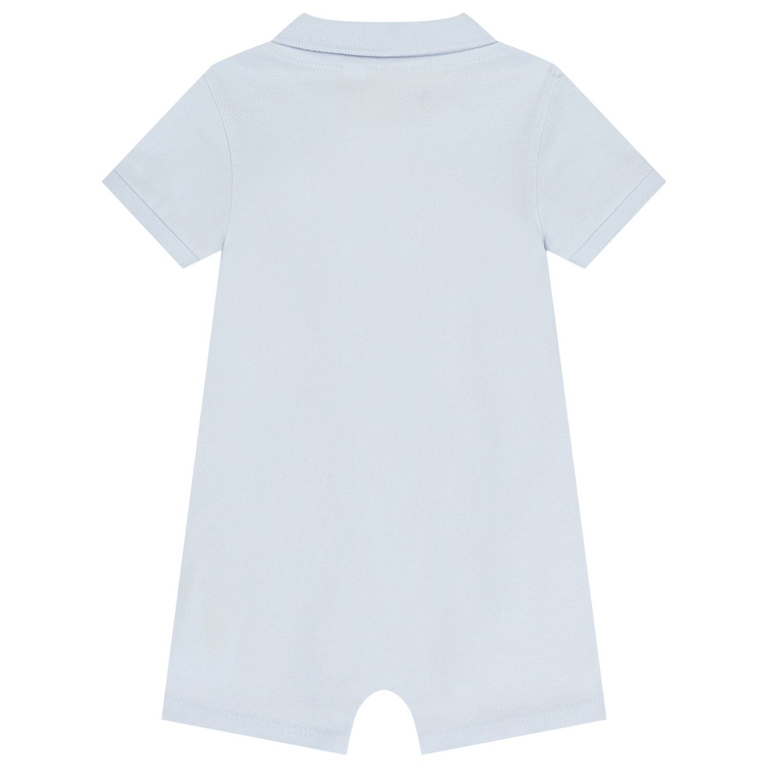 Baby Boys Blue Logo Romper, 2, hi-res
