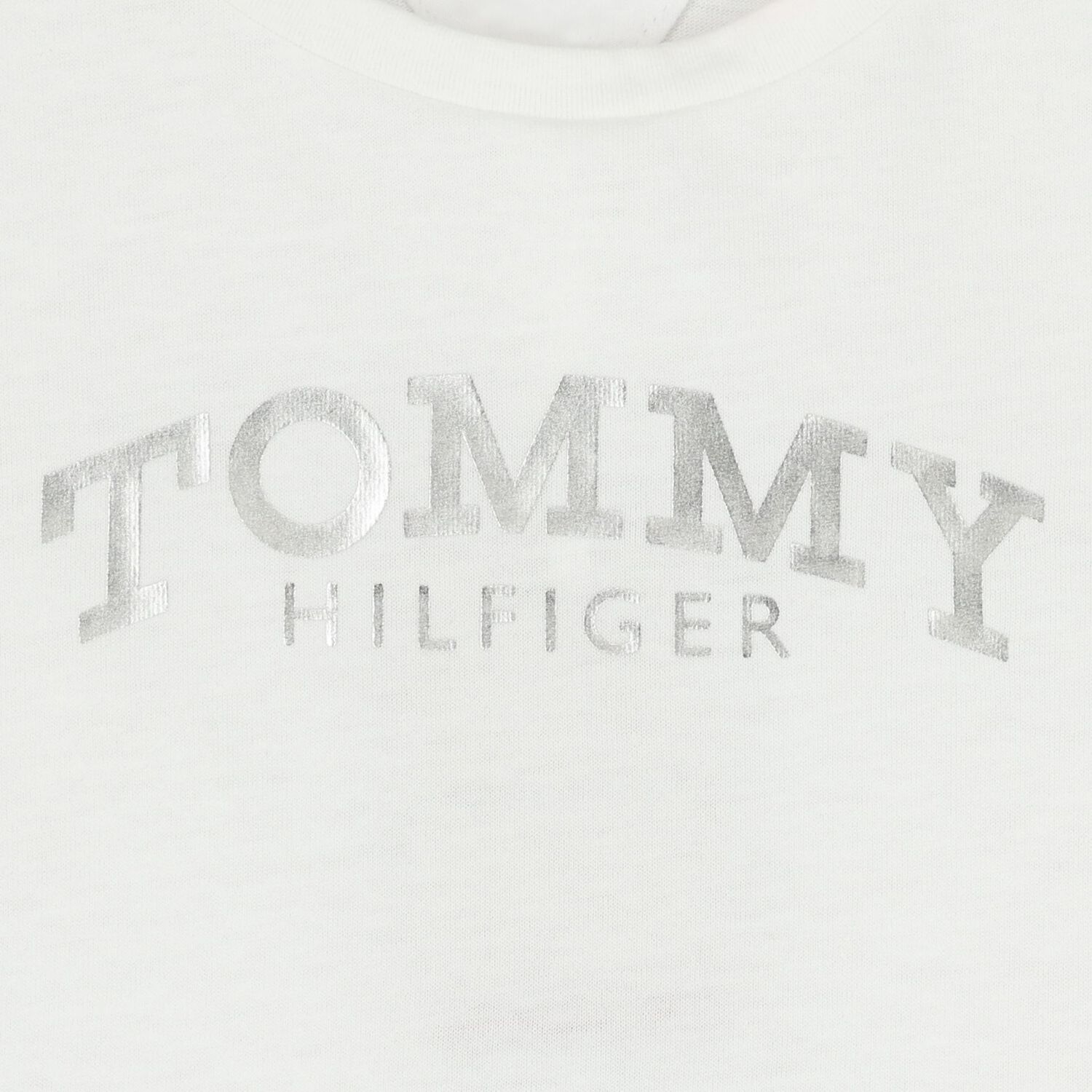 Girls White Logo T-Shirt, 3, hi-res