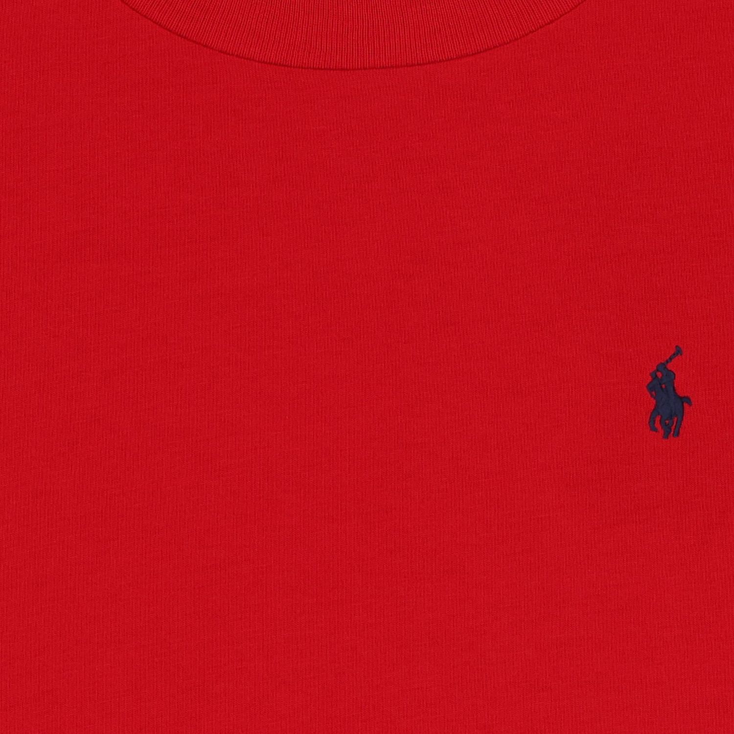 تيشيرت اولاد بالشعار باللون الاحمر , 1, hi-res