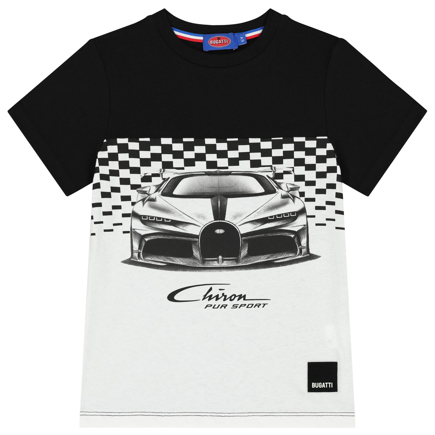 Boys Black & White Logo T-Shirt, 1, hi-res image number null