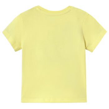 Younger Boys Yellow Shark T-Shirt