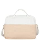 White & Pink Logo Baby Changing Bag ( 42cm ), 2, hi-res