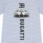 تي شيرت أولاد بالشعار باللون الأزرق, 1, hi-res