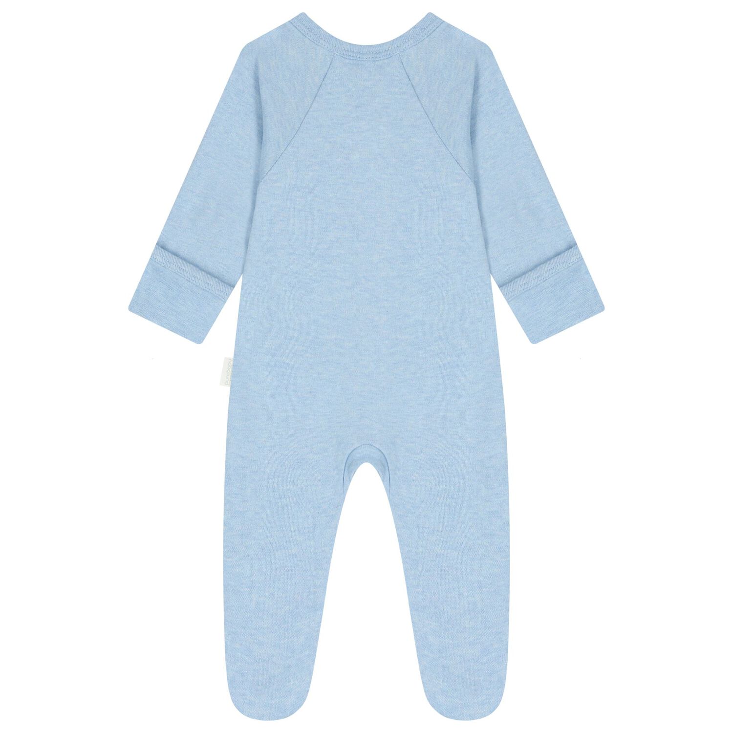 Baby Boys White & Blue Babygrows ( 4 Pack ), 5, hi-res image number null