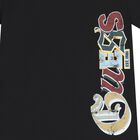 Boys Black Logo T-Shirt, 1, hi-res