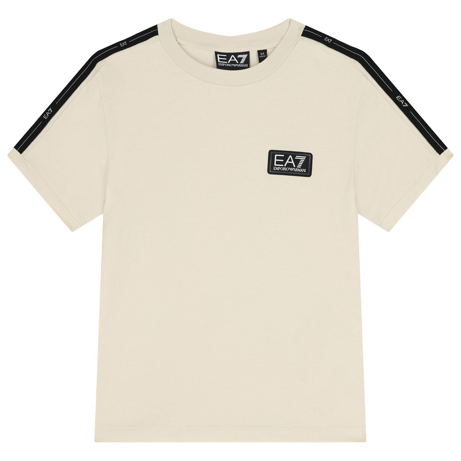 Boys Ivory Logo T-Shirt, 1, hi-res
