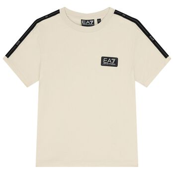 Boys Ivory Logo T-Shirt