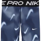 Girls Navy Blue Logo Leggings, 1, hi-res