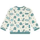 بدلة رياضية أولاد باللون الاخضر والعاجى (2 قطع), 1, hi-res