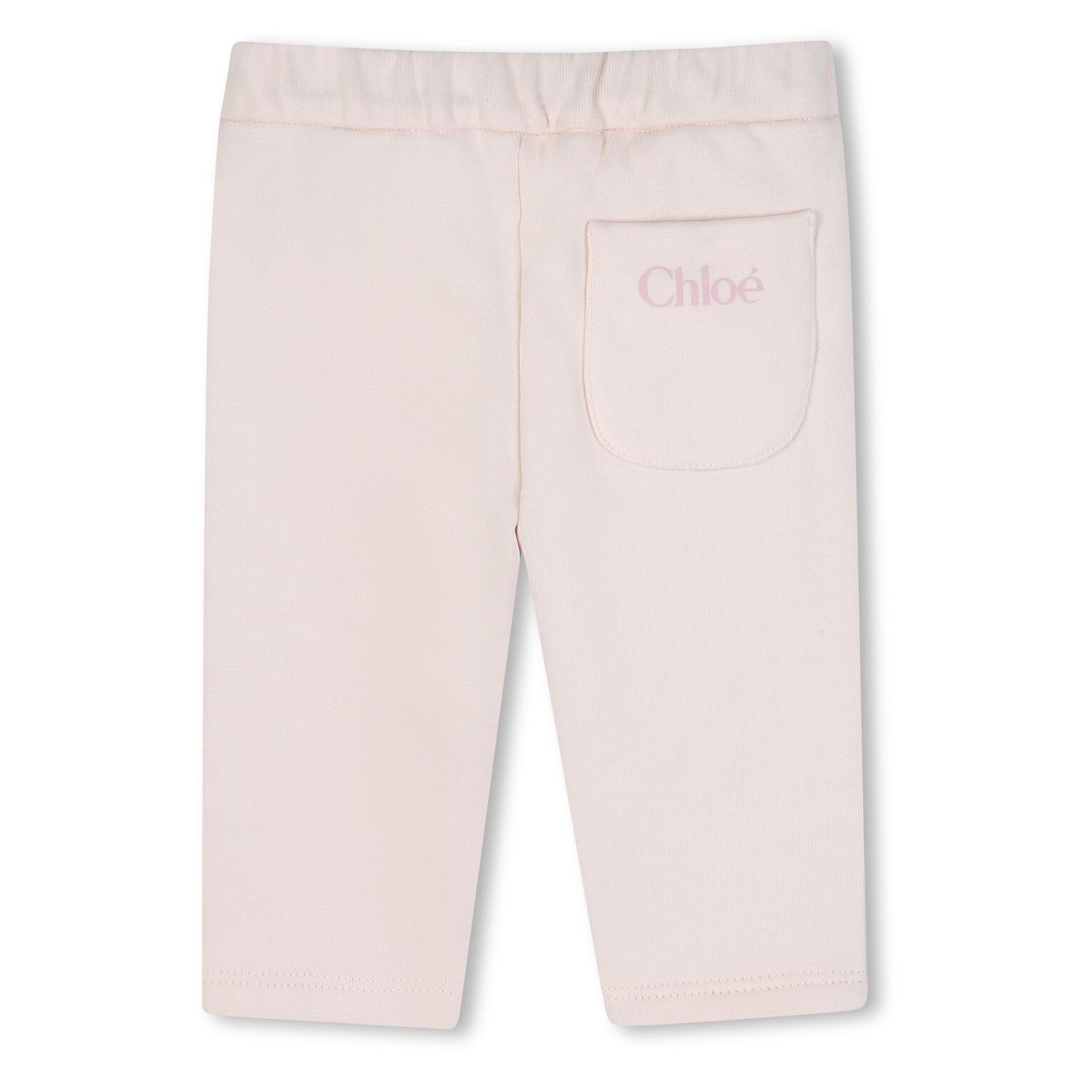 Younger Girls Pink Heart Logo Tracksuit, 1, hi-res