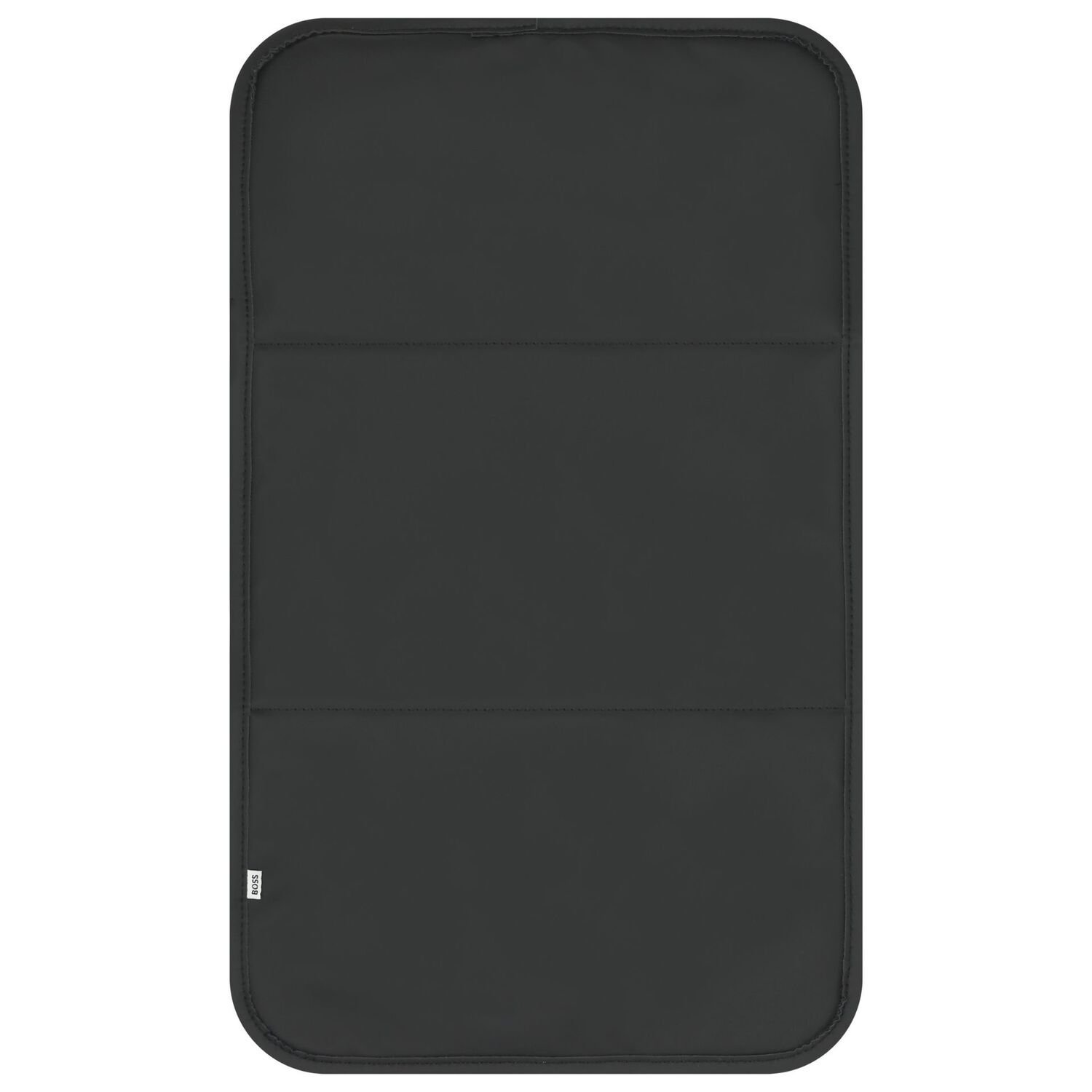 حقيبة تغيير حفاضات بالشعار باللون الأسود, 1, hi-res