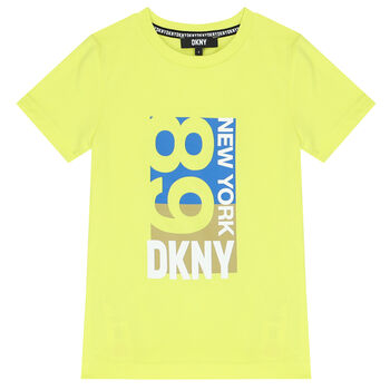 Boys Green Logo T-Shirt