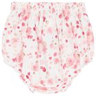 Baby Girls White & Pink Shorts Set ( 2-Pack ), 1, hi-res