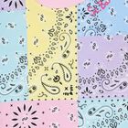 Girls Multi-Coloured Paisley Dress, 1, hi-res