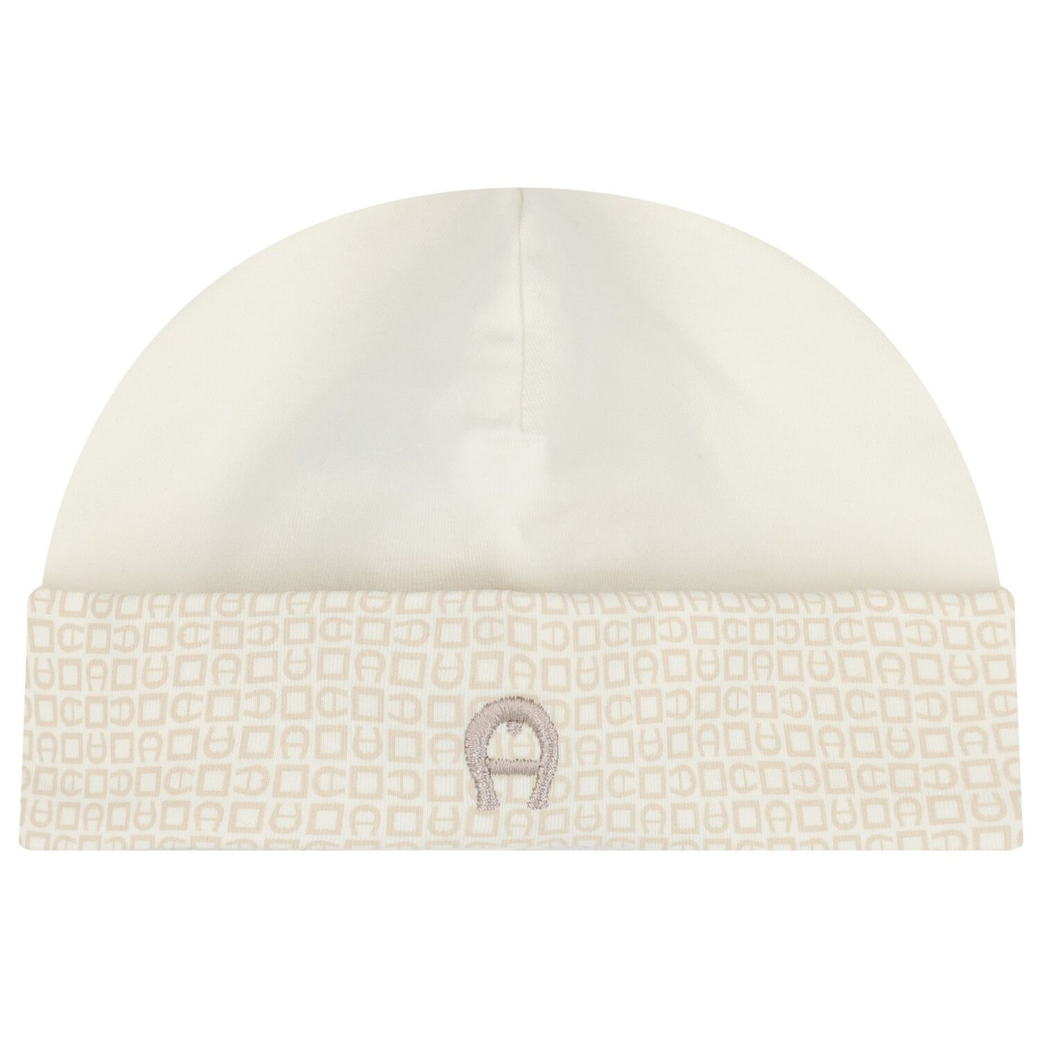 Ivory Teddy Bear Logo Babygrow Set, 1, hi-res