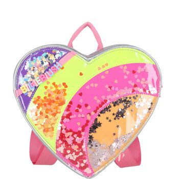 Girls Rainbow Embellished Backpack ( 22cm )
