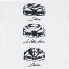 Younger Boys White Logo T-Shirt, 1, hi-res