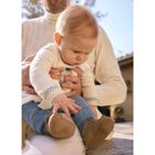 Baby Boys Blue & Ivory Tracksuit, 1, hi-res