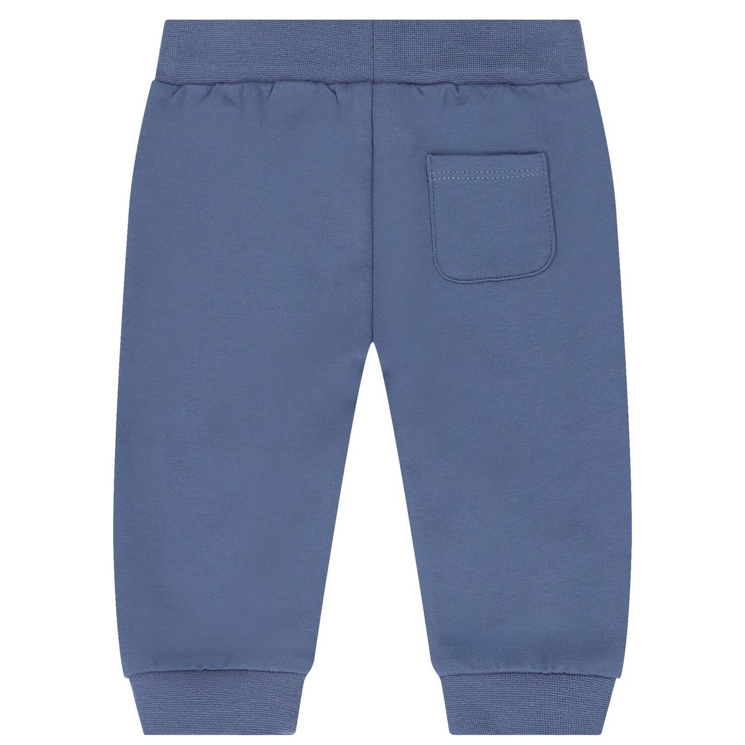 Baby Boys Blue & Ivory Trousers Set, 1, hi-res