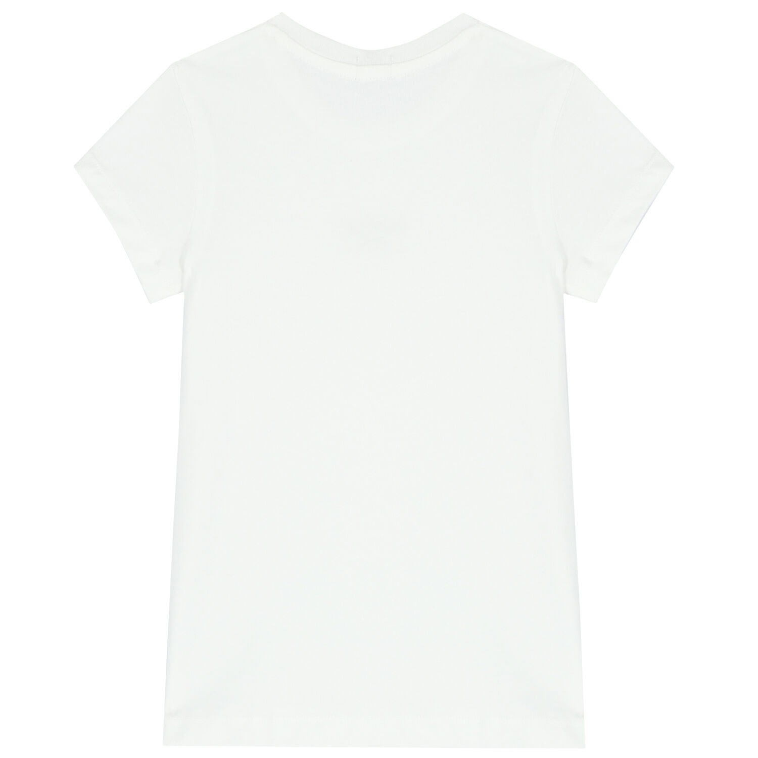 Girls White Logo T-Shirt, 1, hi-res image number null