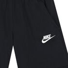 Boys Black Logo Shorts , 1, hi-res