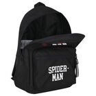 Younger Boys Black Spider-Man Marvel Backpack ( 34cm ), 1, hi-res