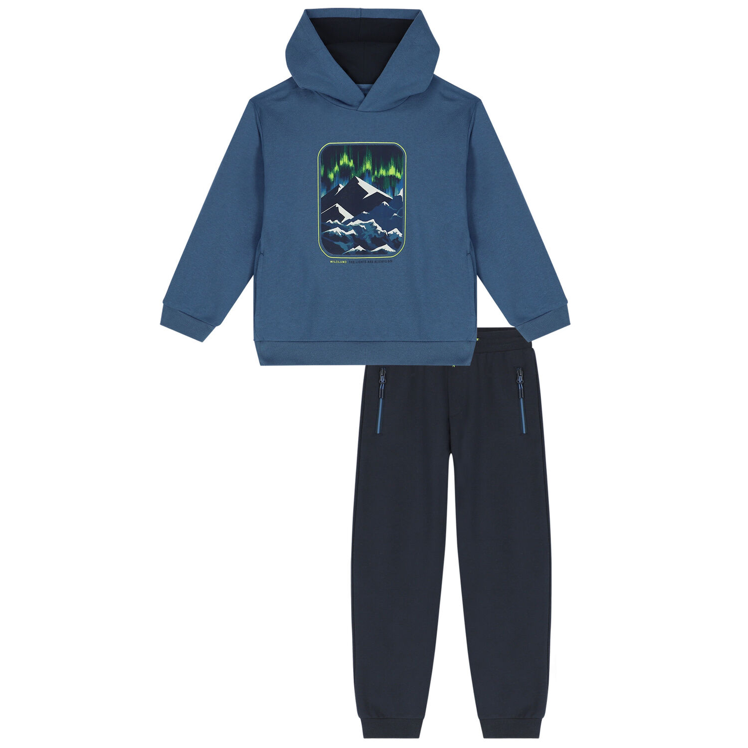 Boys Blue Mountain Tracksuit, 1, hi-res image number null
