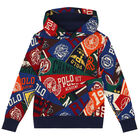 Boys Multi-Colored Logo Hooded Top, 1, hi-res