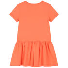 Girls Coral Logo Dress, 2, hi-res