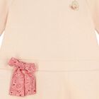 Younger Girls Pale Pink Logo Dress, 1, hi-res