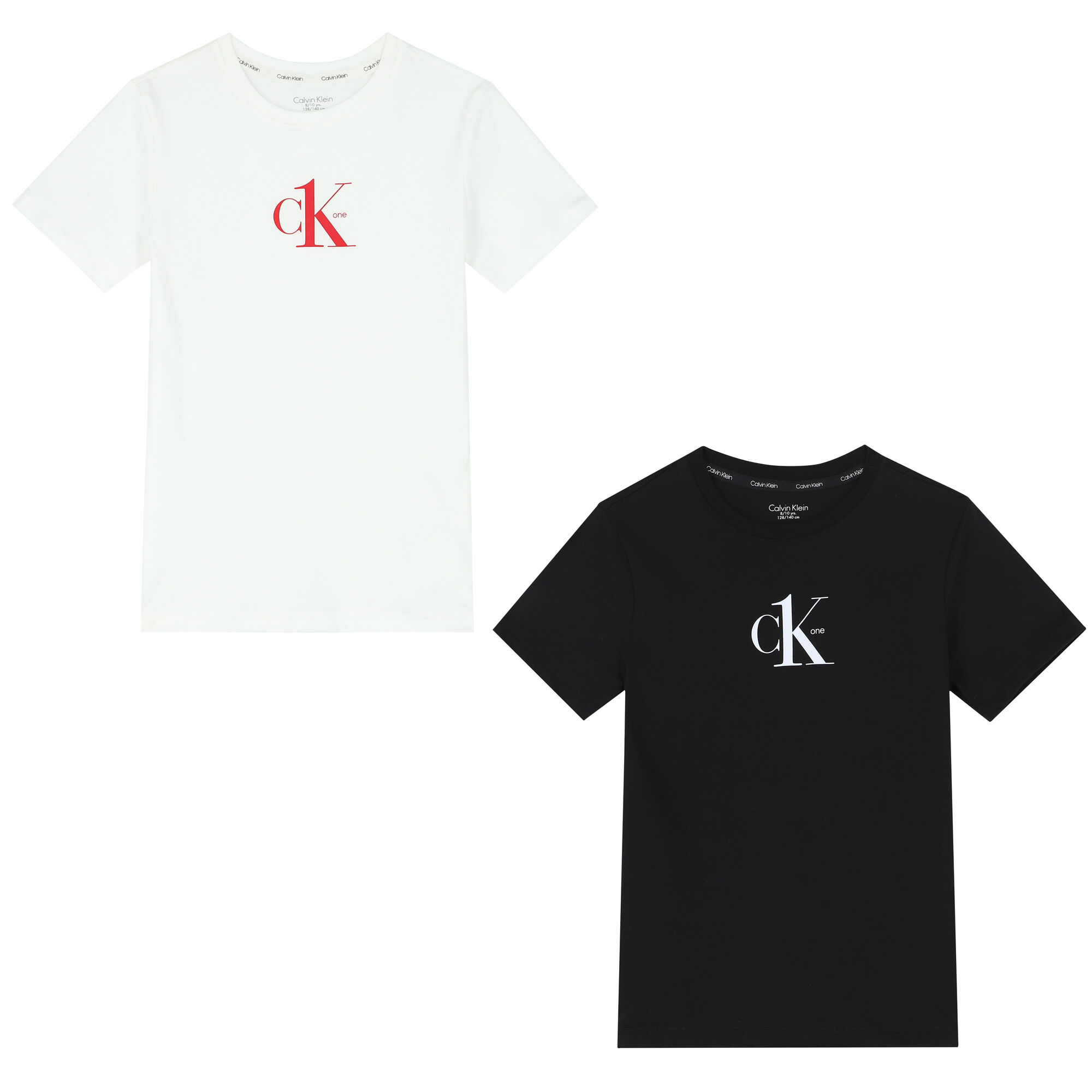 Calvin klein black and white top shirt